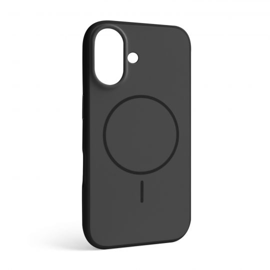 Чохол Soft Matte з MagSafe для Apple iPhone 16 black - купити за 398.70 грн у Києві, Україні