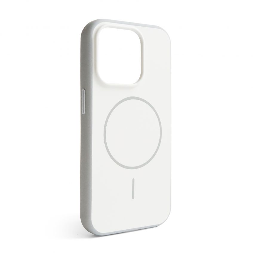 Чехол Soft Matte з MagSafe для Apple iPhone 15 Pro Max white