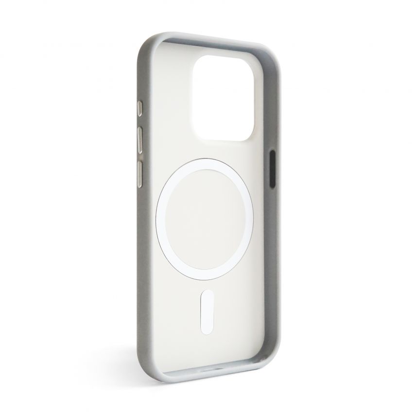 Чехол Soft Matte з MagSafe для Apple iPhone 15 Pro Max white