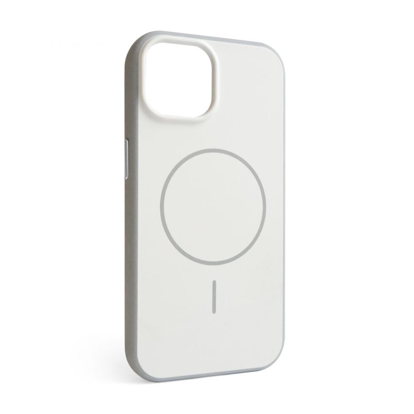 Чехол Soft Matte з MagSafe для Apple iPhone 15 white
