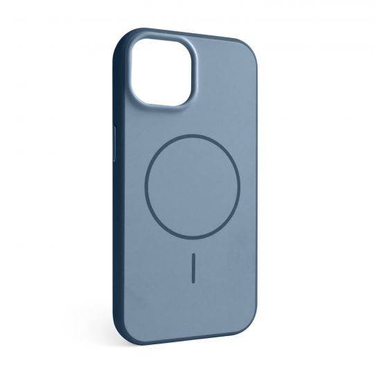 Чохол Soft Matte з MagSafe для Apple iPhone 15 dark blue - купити за 398.70 грн у Києві, Україні