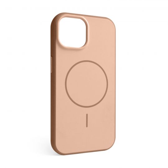 Чехол Soft Matte з MagSafe для Apple iPhone 15 nude