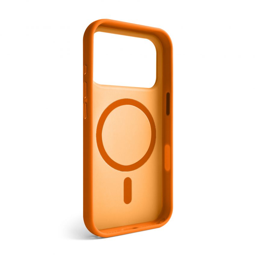 Чехол Soft Matte з MagSafe для Apple iPhone 17 Pro orange