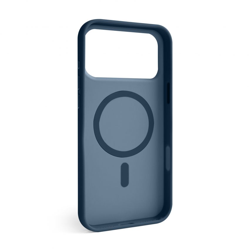 Чехол Soft Matte з MagSafe для Apple iPhone 17 Pro Max dark blue