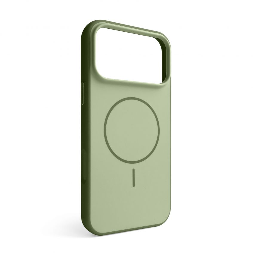 Чехол Soft Matte з MagSafe для Apple iPhone 17 Pro Max green