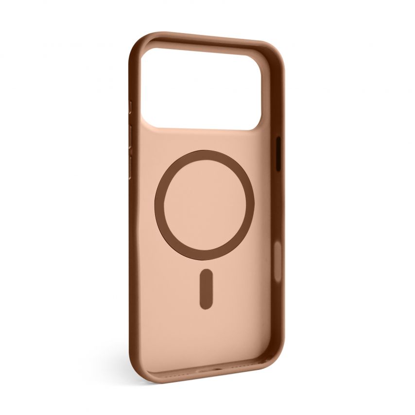 Чехол Soft Matte з MagSafe для Apple iPhone 17 Pro Max nude