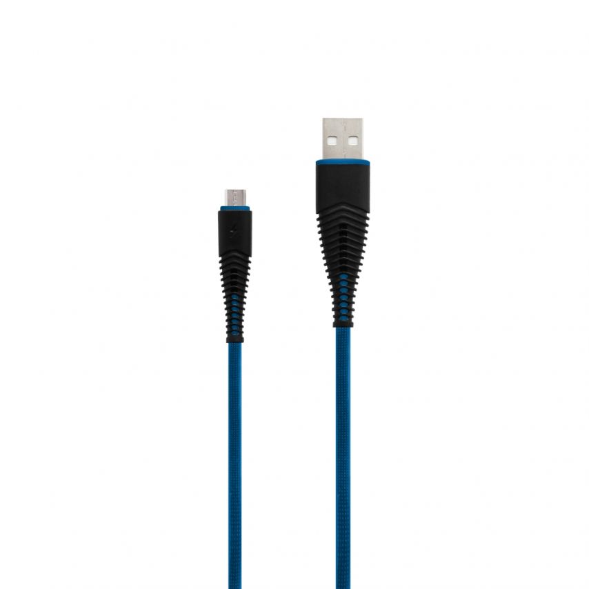 Кабель USB WALKER C550 Micro dark blue