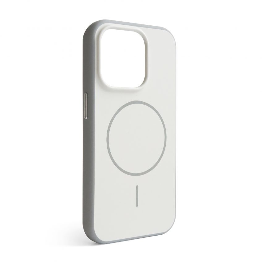 Чехол Soft Matte з MagSafe для Apple iPhone 16 Pro Max white