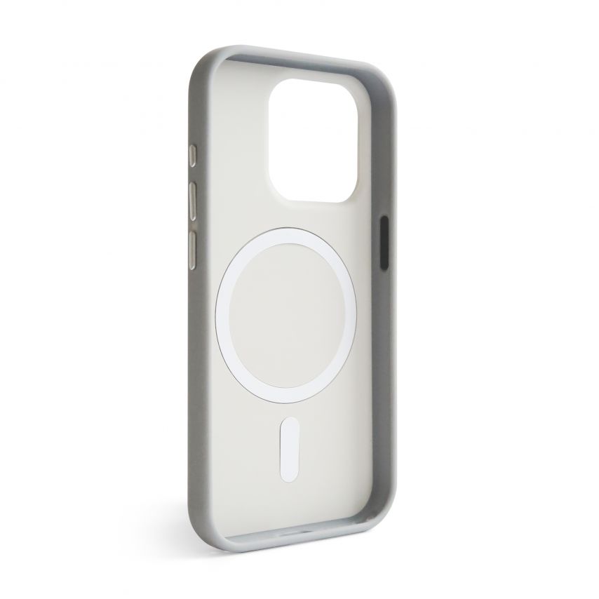 Чехол Soft Matte з MagSafe для Apple iPhone 16 Pro Max white
