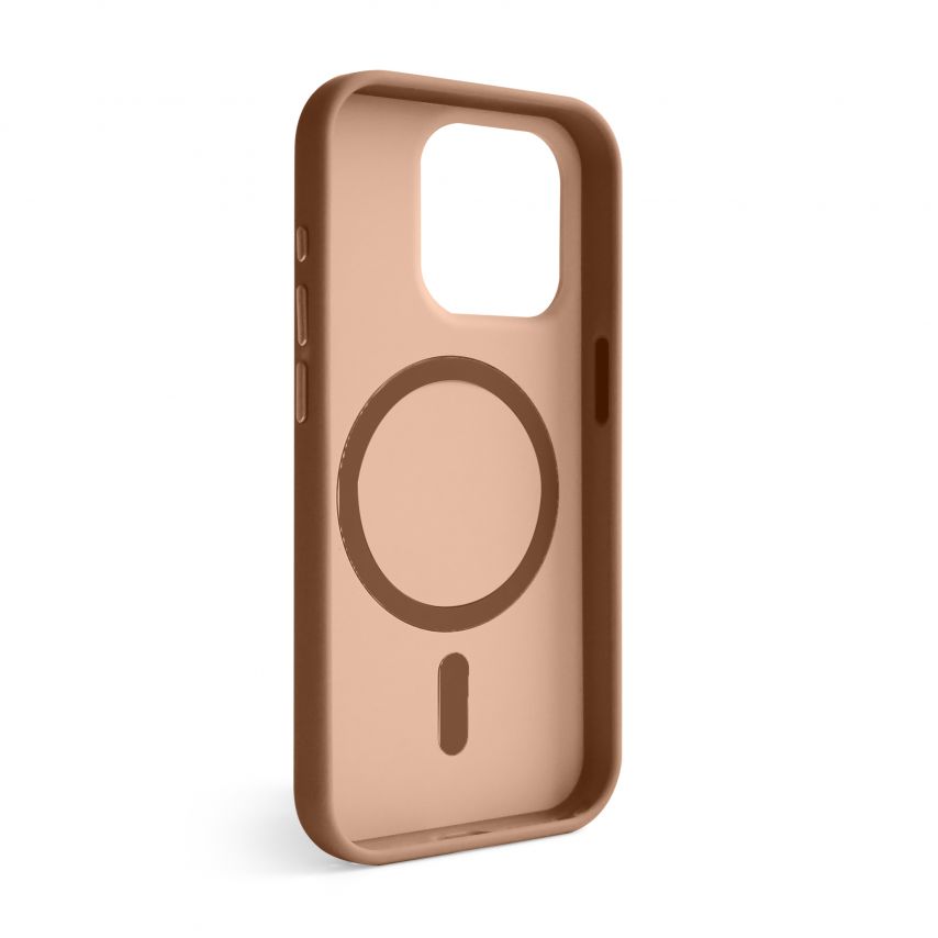 Чехол Soft Matte з MagSafe для Apple iPhone 16 Pro Max nude