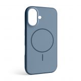 Чехол Soft Matte з MagSafe для Apple iPhone 17 dark blue