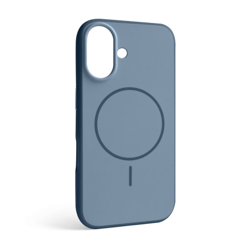 Чехол Soft Matte з MagSafe для Apple iPhone 17 dark blue