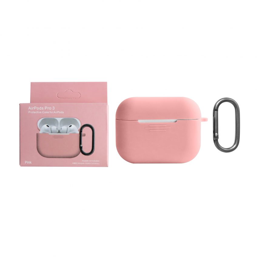 Чехол для AirPods Pro 3 Slim pink (03)