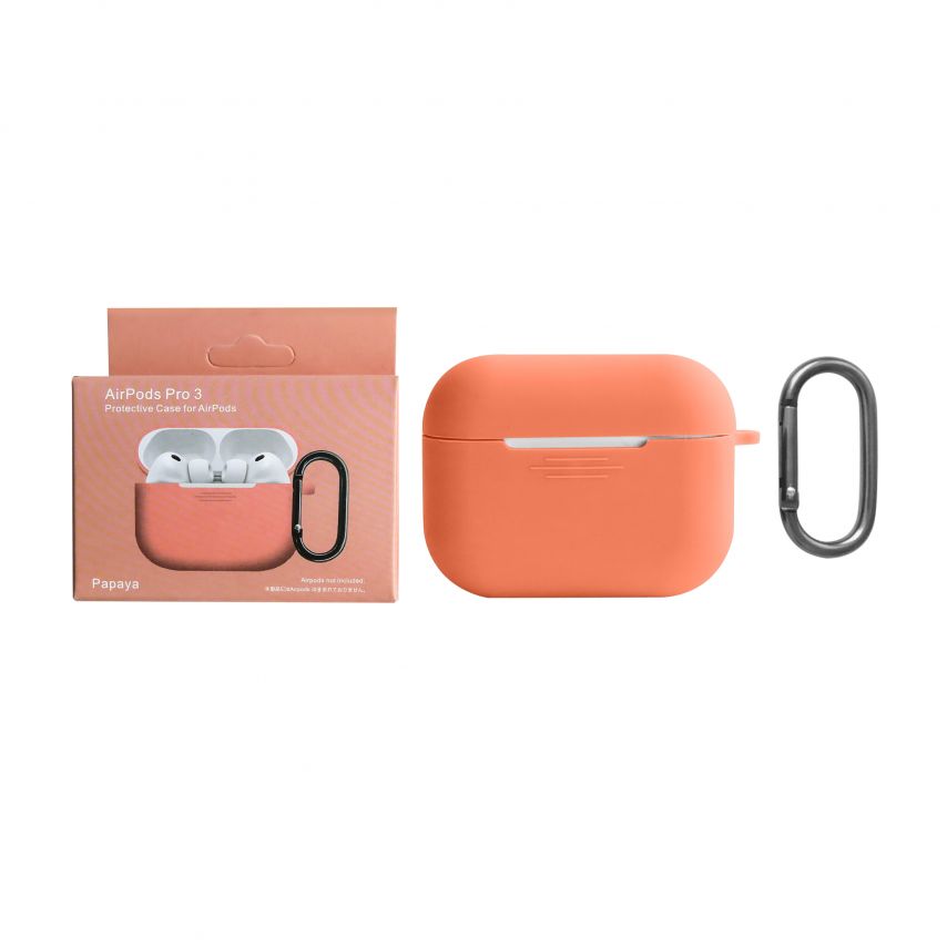 Чохол для Airpods Pro 3 Slim papaya (04)