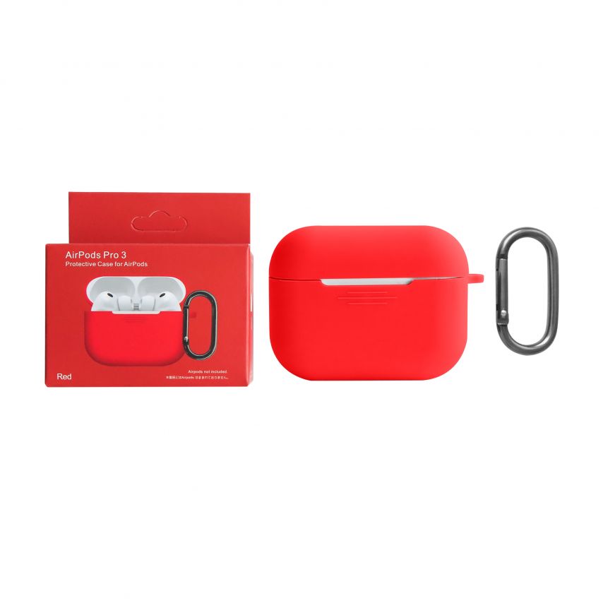 Чохол для Airpods Pro 3 Slim red (08)