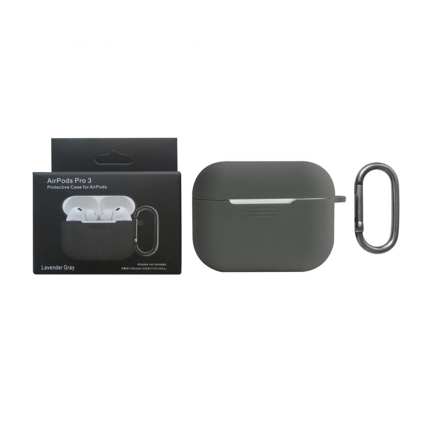 Чохол для Airpods Pro 3 Slim lavender grey (13)