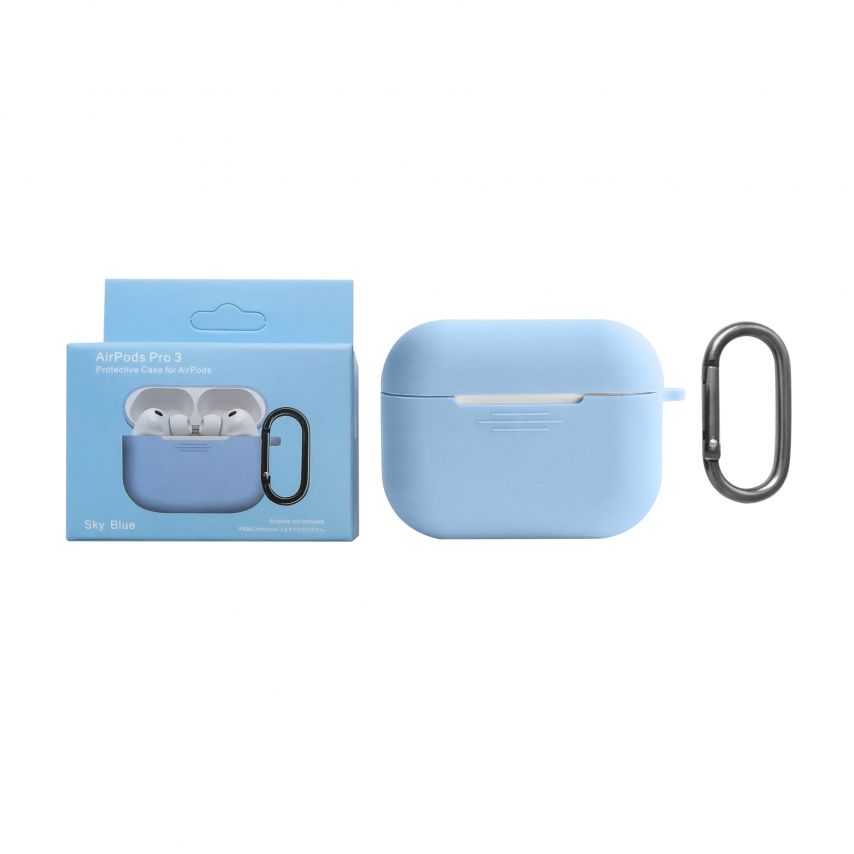 Чехол для AirPods Pro 3 Slim sky blue (16)