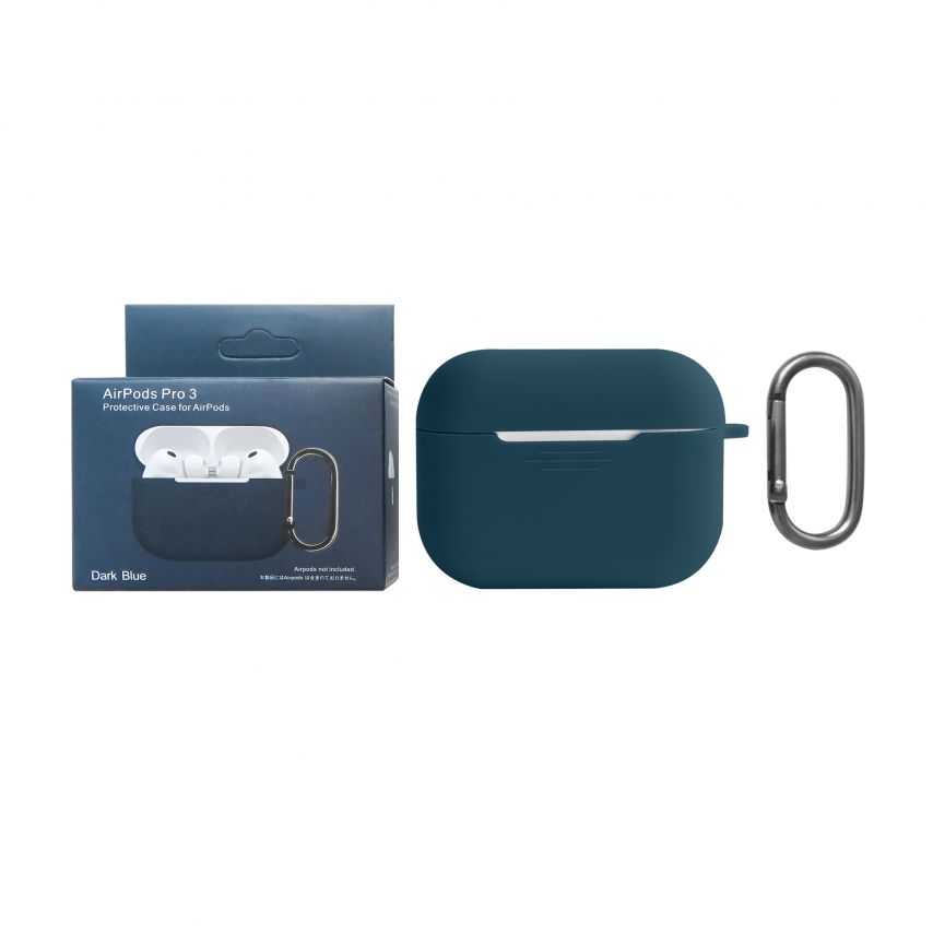 Чехол для AirPods Pro 3 Slim dark blue (19)