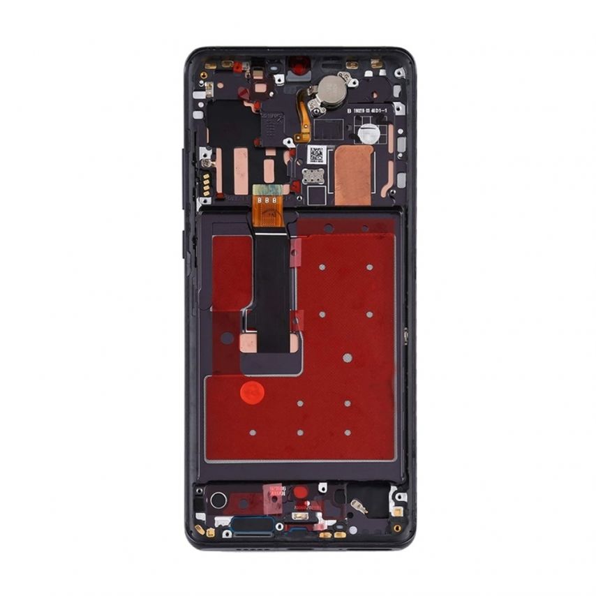 Дисплей (LCD) для Huawei P30 Pro з тачскріном та рамкою black (Oled) Original Quality