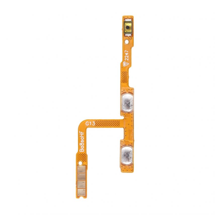 Шлейф для MotorolaMoto G23 XT2333, G13 XT2331 с кнопкой включения и регулировки громкости High Quality