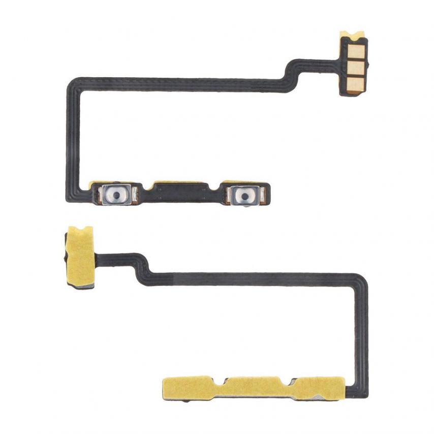 Шлейф для Realme 8 5G с кнопками регулировки громкости High Quality