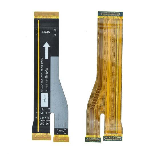Шлейф для Samsung Galaxy A52 4G/A525 (2021), A52 5G/A526 (2021), A52s 5G/A528 (2021) межплатный основной Original Quality - купить за 216.48 грн в Киеве, Украине