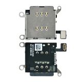 Держатель Sim-карты (лоток) для Apple iPhone 12, 12 Pro (Dual Sim) black High Quality