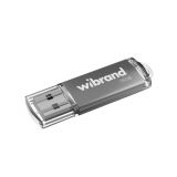 Флеш-пам'ять USB Wibrand Сougar 16GB USB 2.0 silver