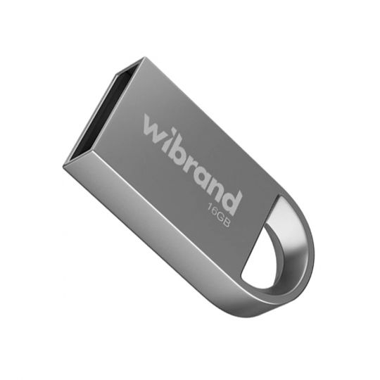 Флеш-пам'ять USB Wibrand Lynx 16GB USB 2.0 silver - купити за 179.82 грн у Києві, Україні