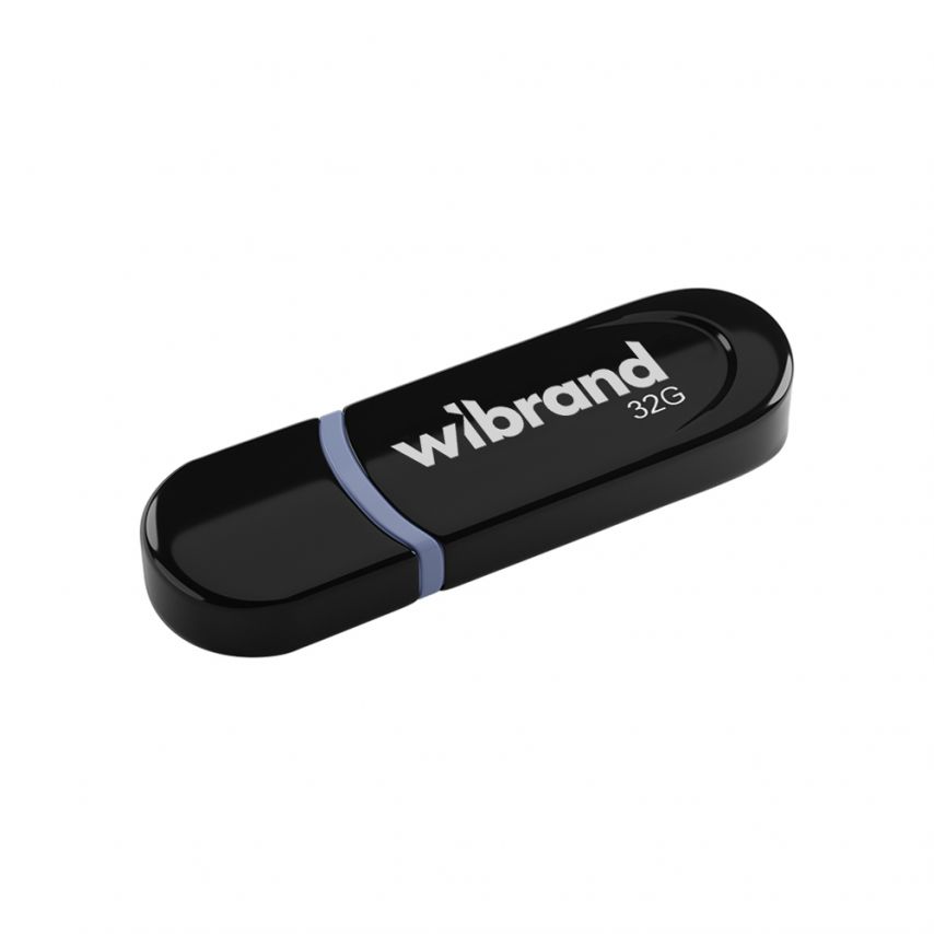 Флеш-память USB Wibrand Panther 32GB USB 2.0 black