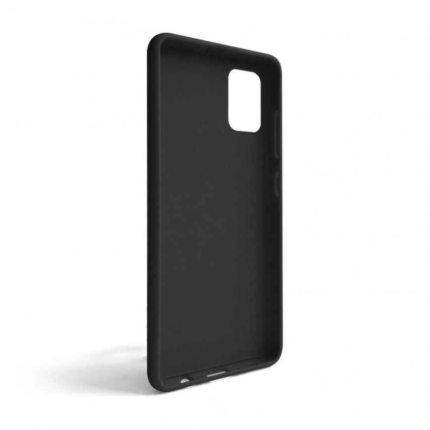 Чохол Full Silicone Case для Samsung Galaxy A51/A515 (2019) black (17) (без логотипу)