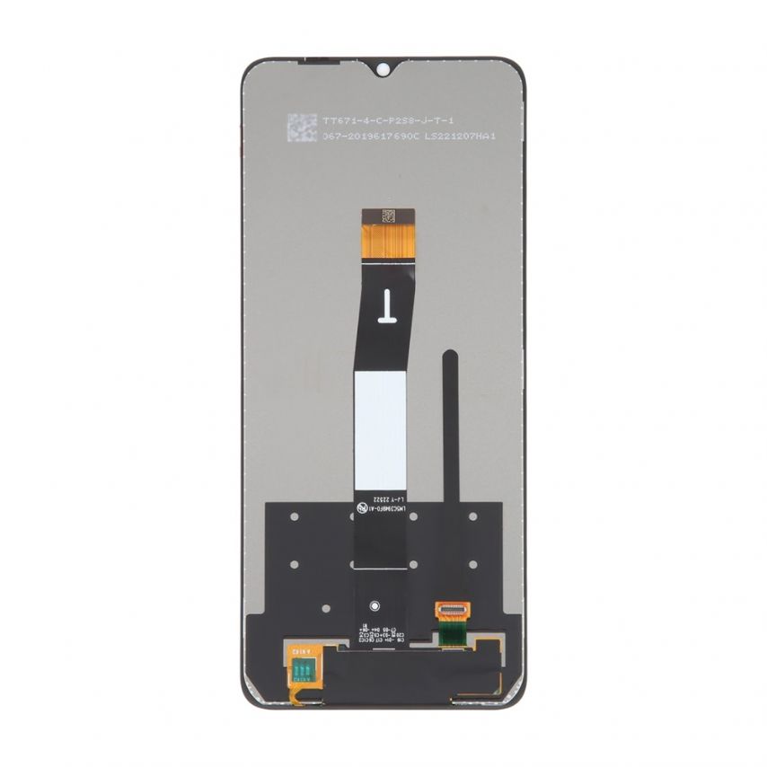 Дисплей (LCD) для Xiaomi Redmi 12C, Poco C55 з тачскріном black (IPS) FLYCDI