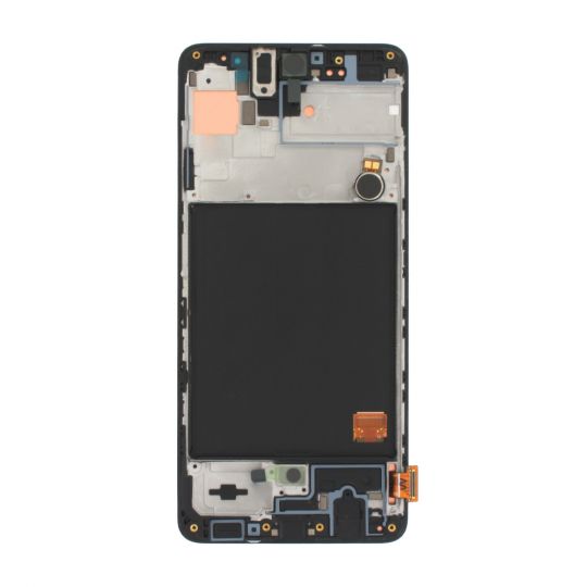Дисплей (LCD) для Samsung Galaxy A51/A515 (2019) с тачскрином и рамкой (с бузером, кабелем кнопки и вибрацией) black (Oled) FLYCDI - купить за 1 621.38 грн в Киеве, Украине