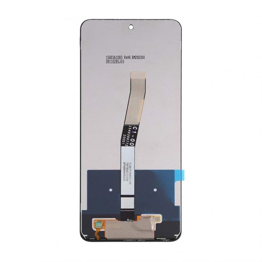 Дисплей (LCD) для Xiaomi Redmi Note 9 Pro, Redmi Note 9S з тачскріном black (IPS) FLYCDI