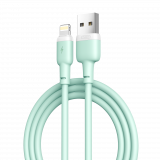 Кабель USB XO NB208 Lightning 2.4A green
