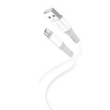 Кабель USB XO NB225 Micro white