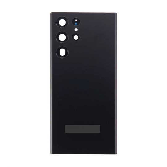 Задня кришка для Samsung Galaxy S22 Ultra/S908 (2022) зі склом камери Phantom black Original Quality - купити за 744.15 грн у Києві, Україні