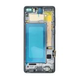 Дисплей (LCD) для Samsung Galaxy S10 Plus/G975 (2019) з тачскріном і рамкою black (TFT) High Quality