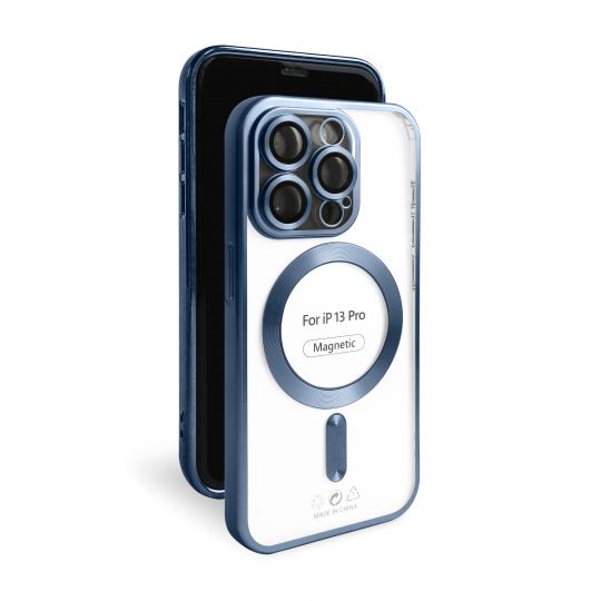 Чохол із функцією MagSafe для Apple iPhone 13 Pro dark blue (07) матовий - купити за 221.50 грн у Києві, Україні