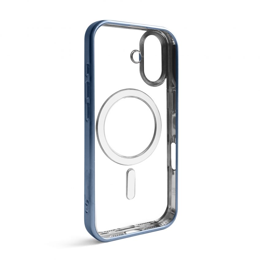 Чохол із функцією MagSafe для Apple iPhone 17 blue (04) матовий