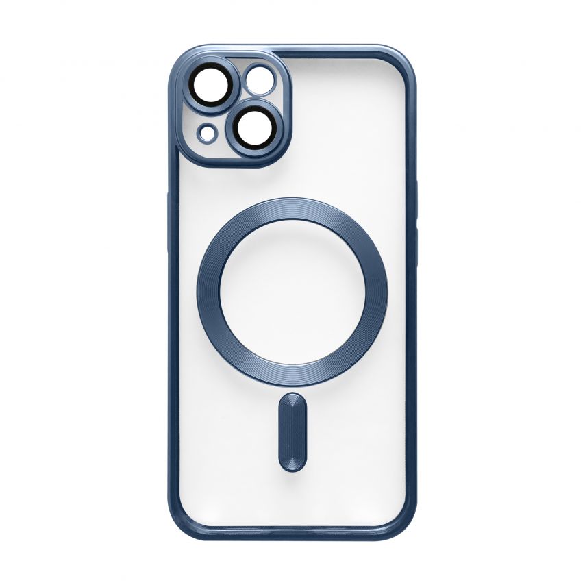 Чохол із функцією MagSafe для Apple iPhone 13 dark blue (07) матовий