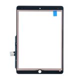 Тачскрін (сенсор) для Apple iPad 10.2 2021 (A2602, A2603, A2604, A2605) Full зі шлейфом, кнопкою меню та мікросхемою black High Quality