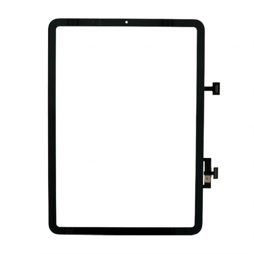 Тачскрін (сенсор) для Apple iPad Air 4 10.9 2020 Full зі шлейфом, кнопкою меню та мікросхемою black Original Quality