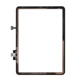 Тачскрін (сенсор) для Apple iPad Air 4 10.9 2020 Full зі шлейфом, кнопкою меню та мікросхемою black Original Quality
