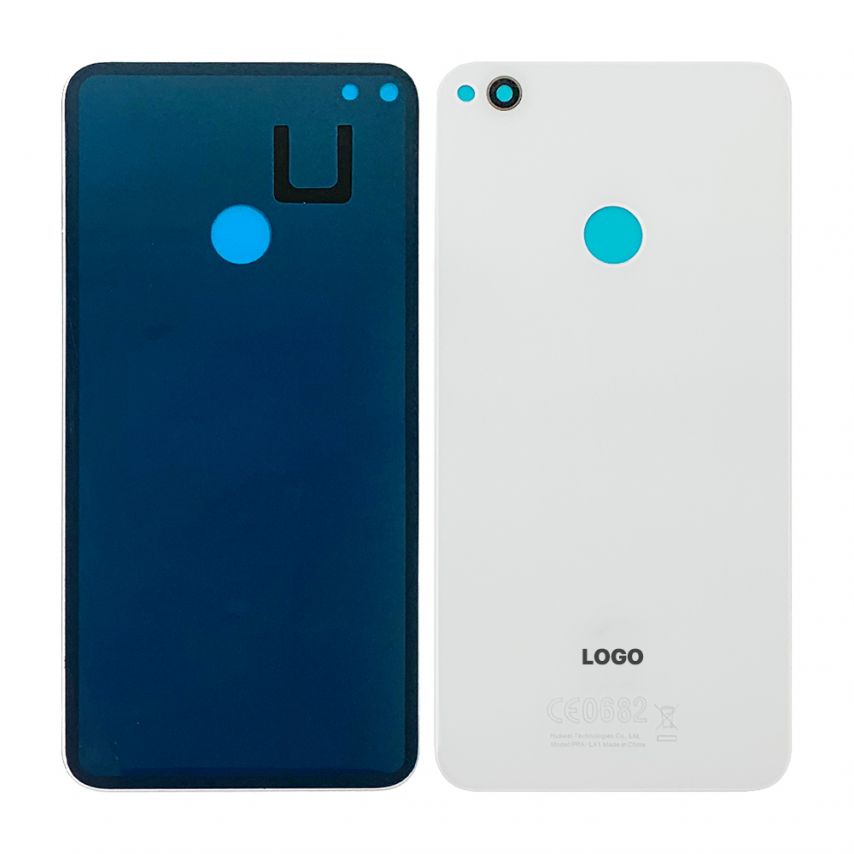 Задня кришка для Huawei P8 Lite зі склом камери white Original Quality