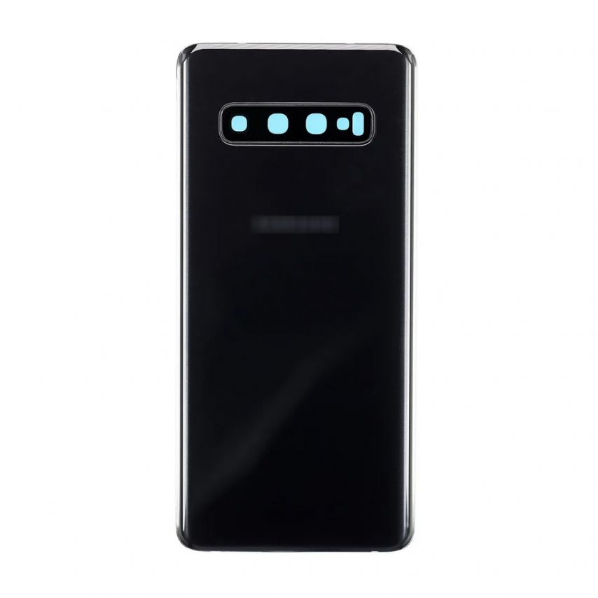 Задня кришка для Samsung Galaxy S10/G973 (2019) зі склом камери Prism Black Original (знятий)