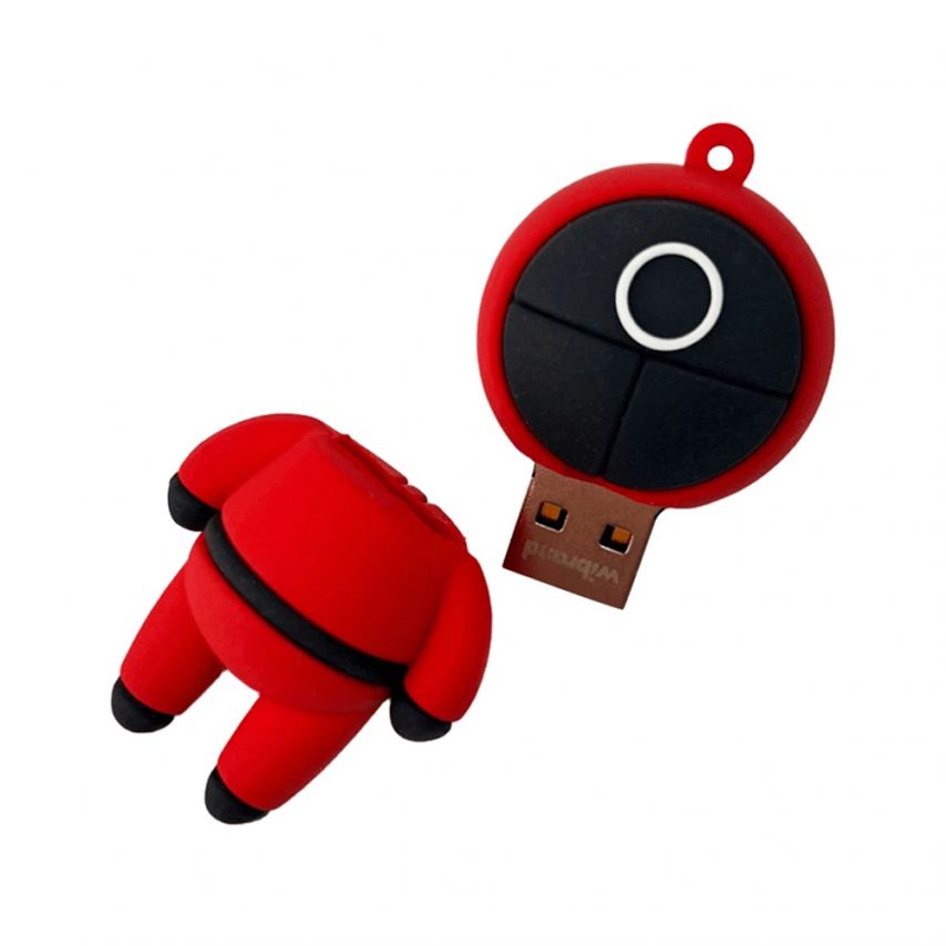 Флеш-память USB Wibrand Squid Game 16GB USB 2.0 red