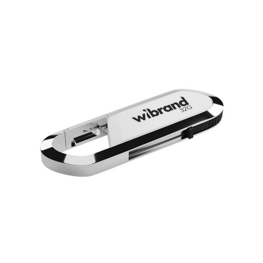 Флеш-пам'ять USB Wibrand Aligator 32GB USB 2.0 white - купити за 222.00 грн у Києві, Україні