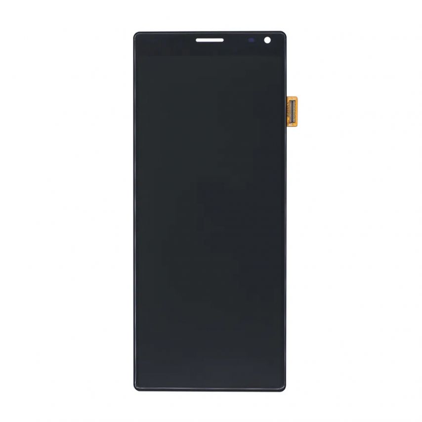 Дисплей (LCD) для Sony Xperia 10 i3123/i3113/i4113/i4193 з тачскріном (IPS) black Original Quality (переклеєне скло)