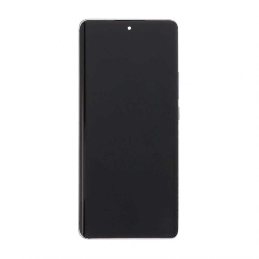 Дисплей (LCD) для Oppo Reno 10 CPH2531 з тачскріном та рамкою Silvery Gray (Amoled) Original Quality